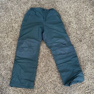 Lands' End Kids Dark Gray Waterproof Squall Snow Pants